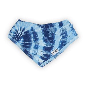 Kojenecký bavlněný šátek na krk Nicol Tomi - modrá/univerzální